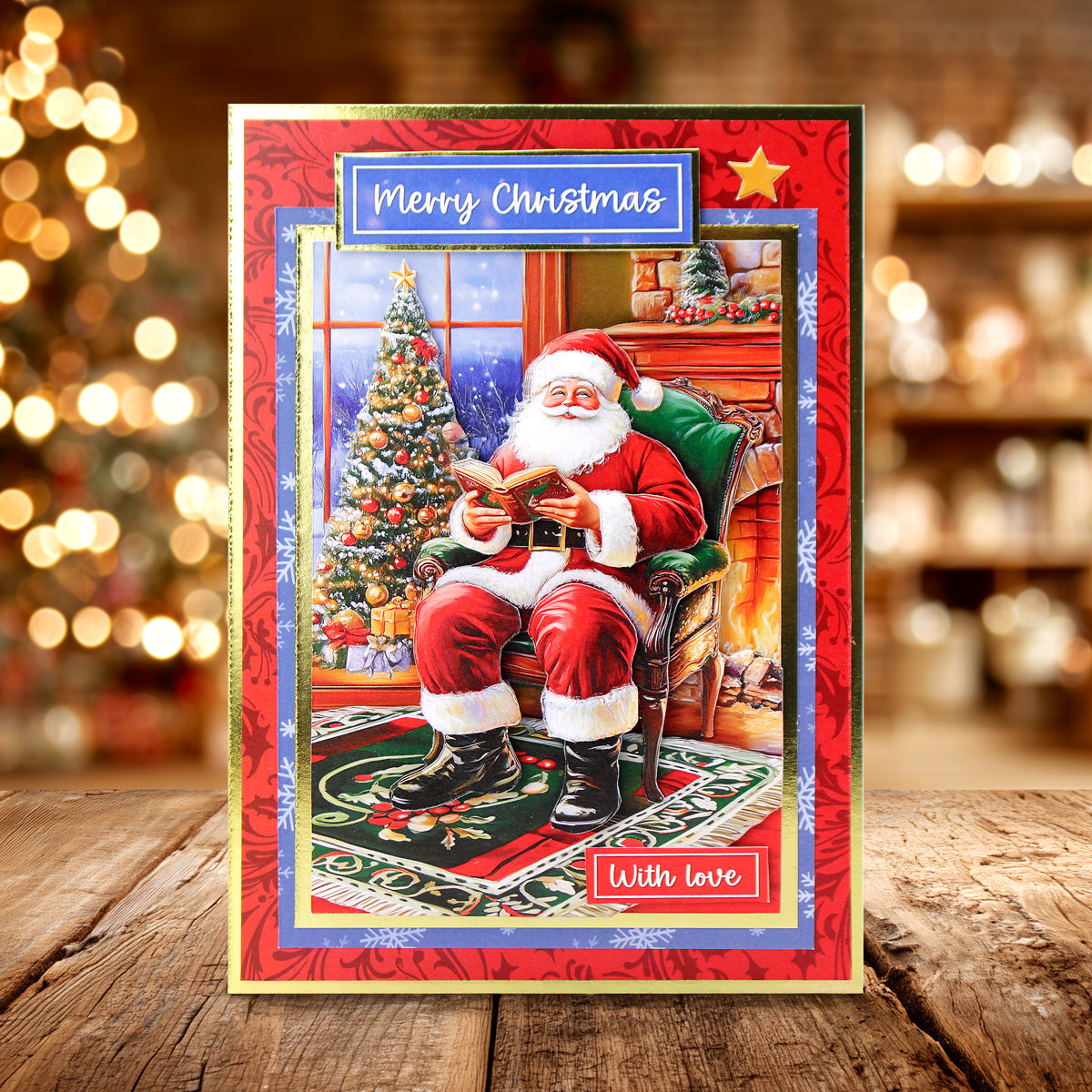 Die Cut Decoupage ‚Äì Santa's Story (pack of 3)
