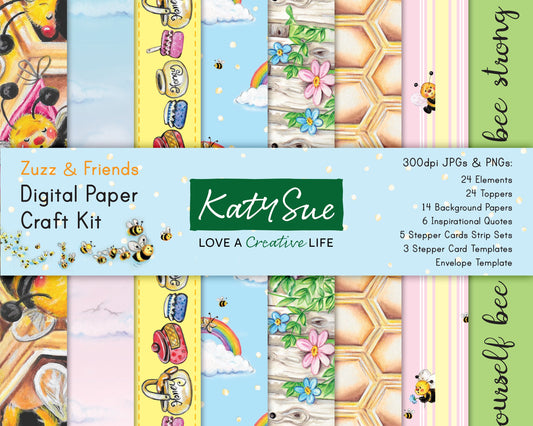Zuzz and Friends | Digital Craft Bundle