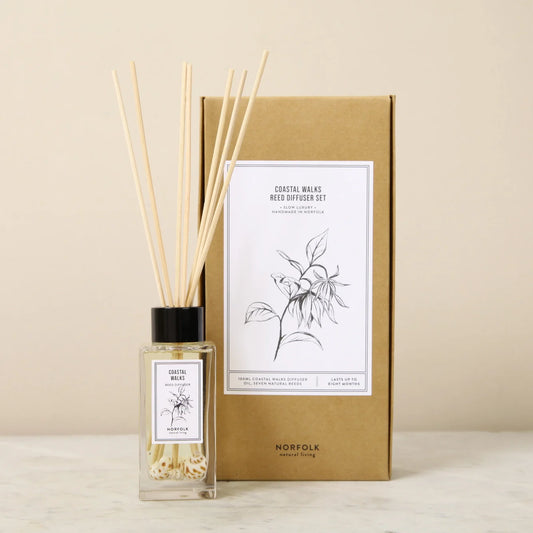 Coastal Walks Reed Diffuser Set